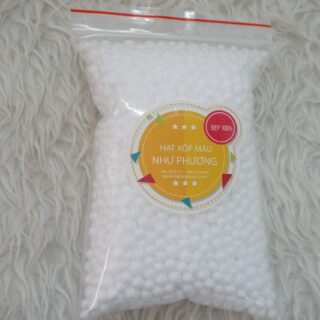 Hạt Xốp Màu bịch nhỏ –  Màu Trắng Hạt xốp màu bịch nhỏ Hạt xốp đủ màu, dễ thương xinh xắn - 090.2512.711