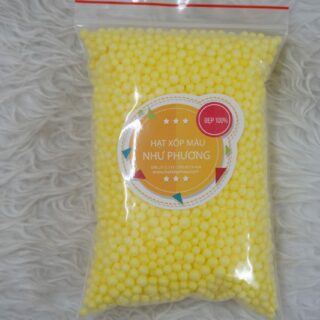 Hạt Xốp Màu bịch nhỏ – Màu Vàng Hạt xốp màu bịch nhỏ Hạt xốp đủ màu, dễ thương xinh xắn - 090.2512.711