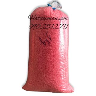 Hạt Xốp Màu bịch Big Size – Đỏ _ SL: 1Kg Hạt xốp màu bán sỉ Hạt xốp đủ màu, dễ thương xinh xắn - 090.2512.711